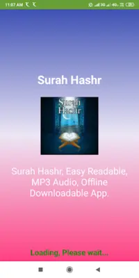 Surah Hashr android App screenshot 7